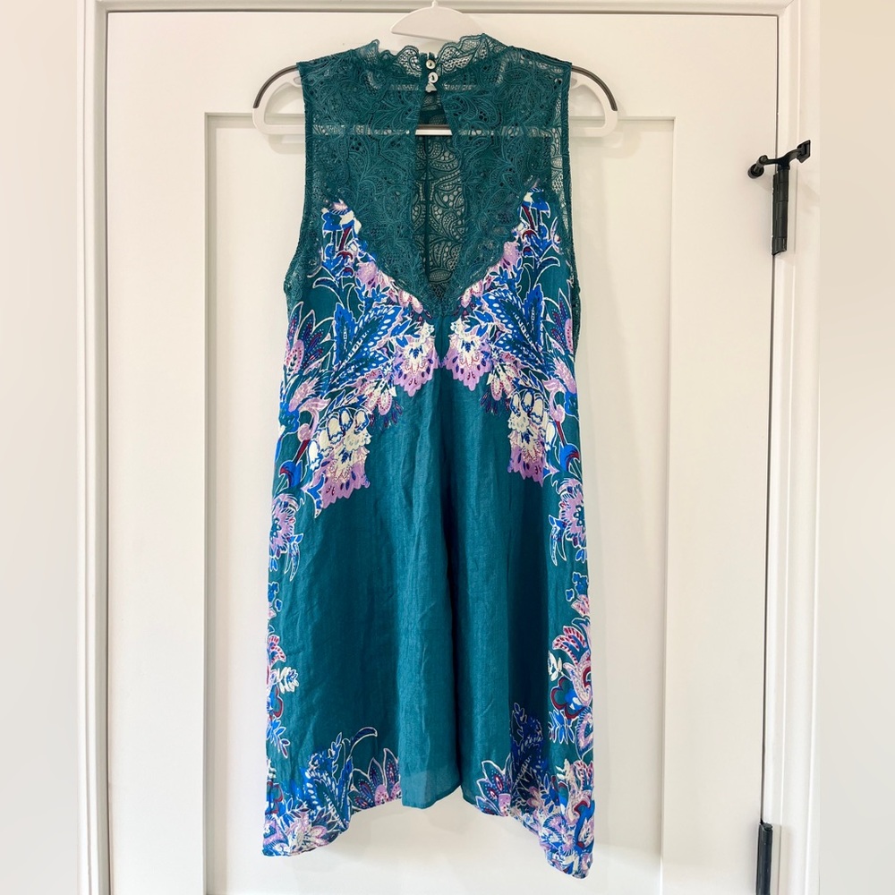 NWT Free People Marsha Floral Mini Dress - Size XS - Picture 3 of 9